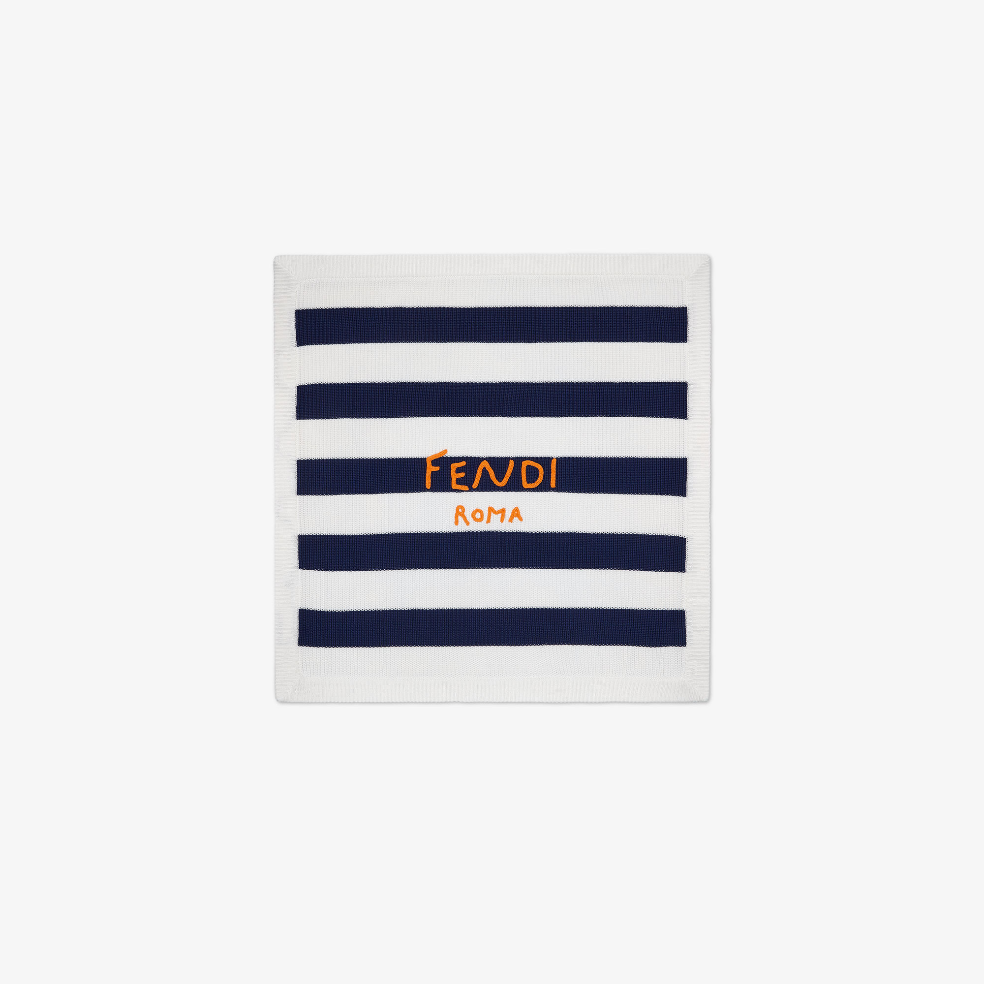 Couverture Bebe Couverture Bebe En Coton Avec Broderie Au Crochet Fendi