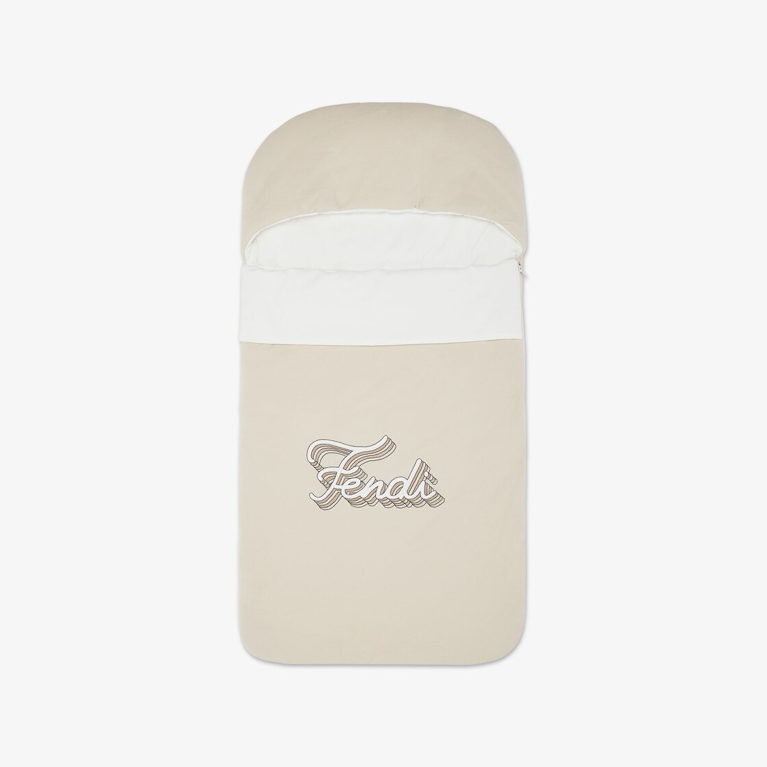 Nid D Ange Pour Bebe Nid D Ange Bebe En Jersey Beige Avec Broderie Fendi Fendi