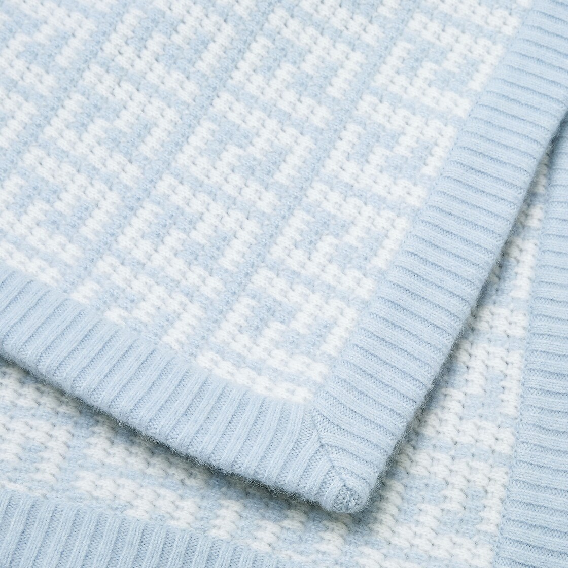 Baby Blanket Fabric Light blue - Image 3/3