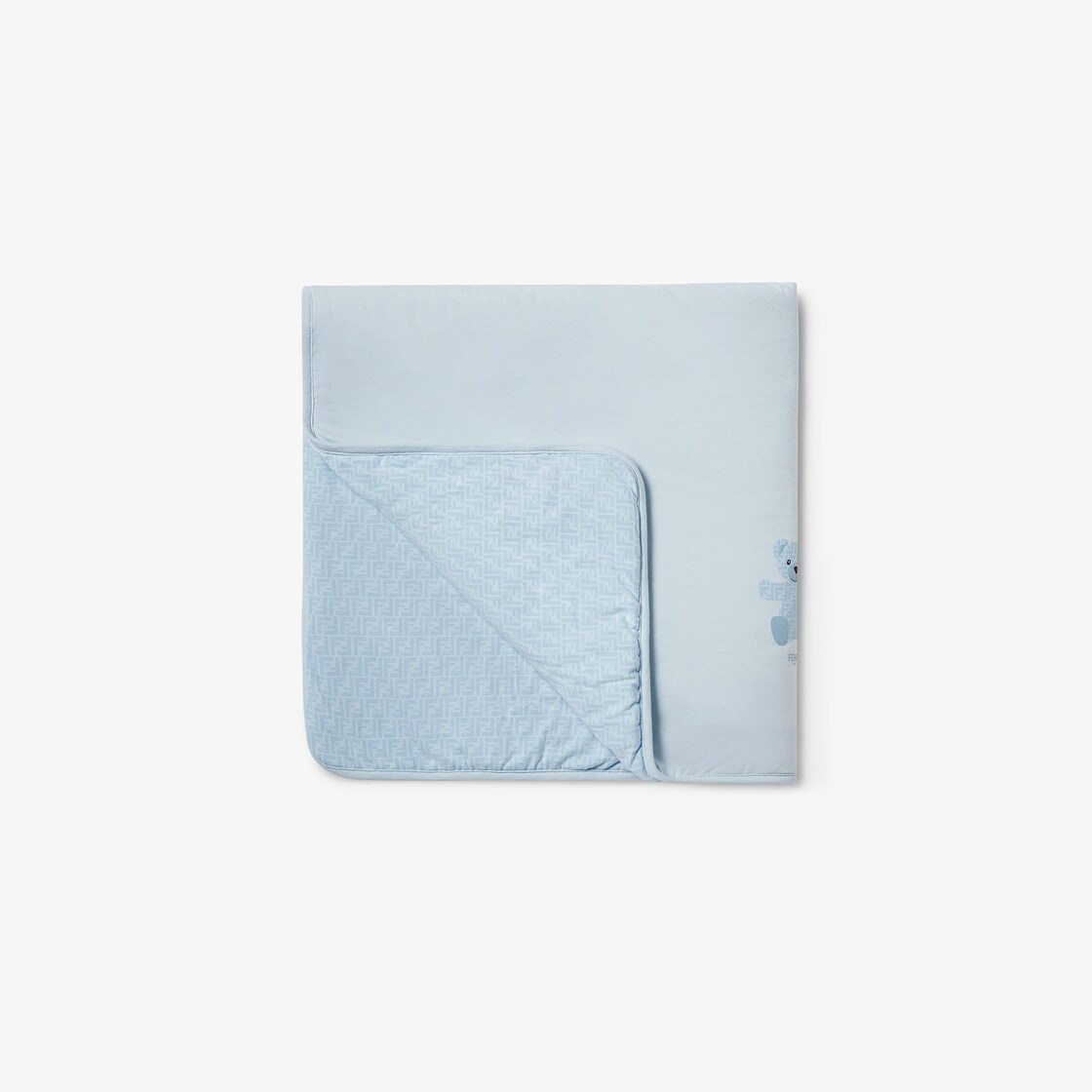 Baby blanket Cotton Light blue - Image 2/3