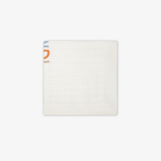 Fendi Baby Blanket In White