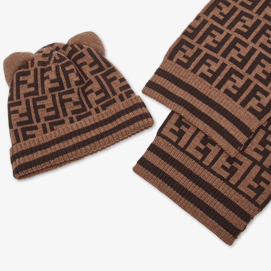 Fendi scarf and store hat set