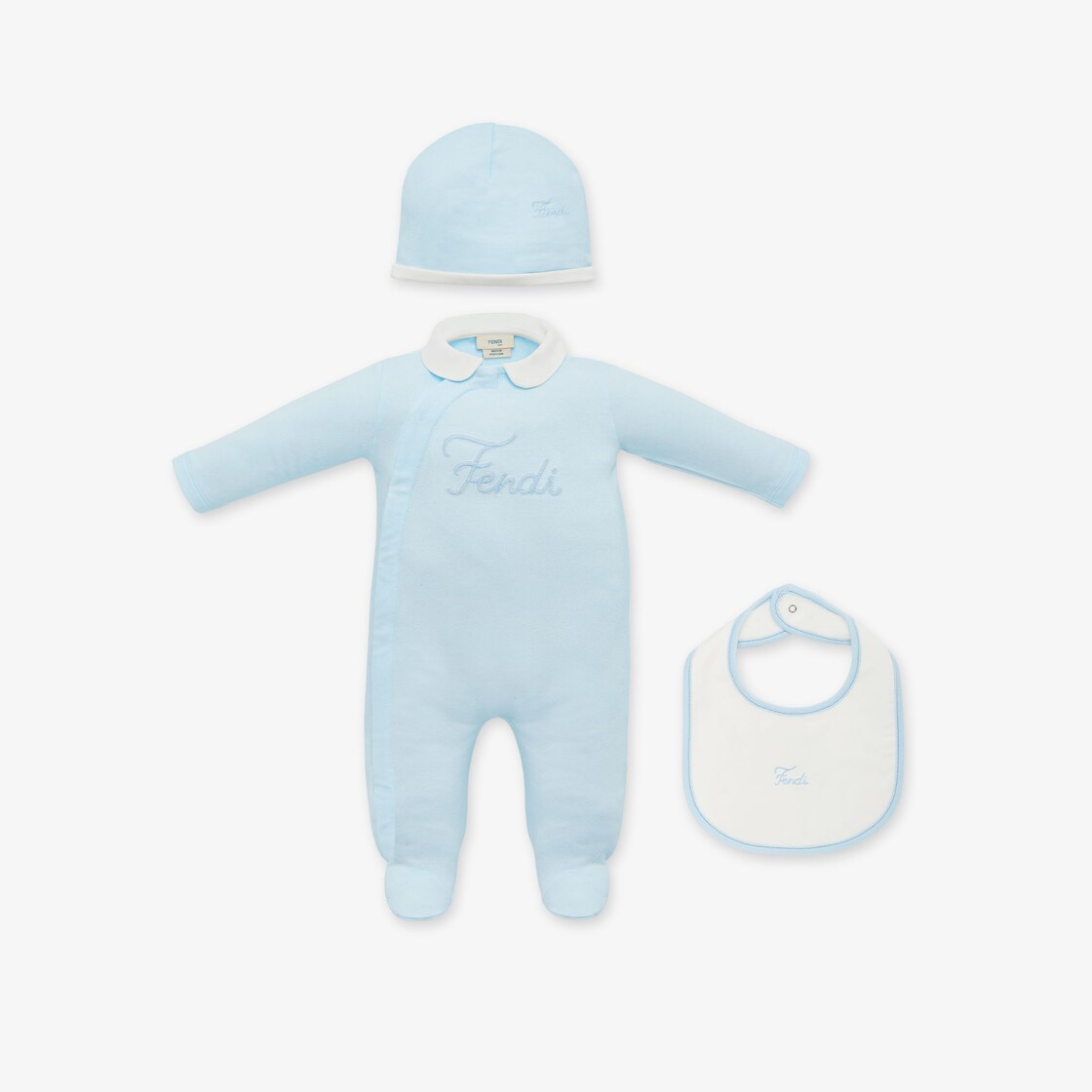 Baby set Cotton Light blue - Image 1/3