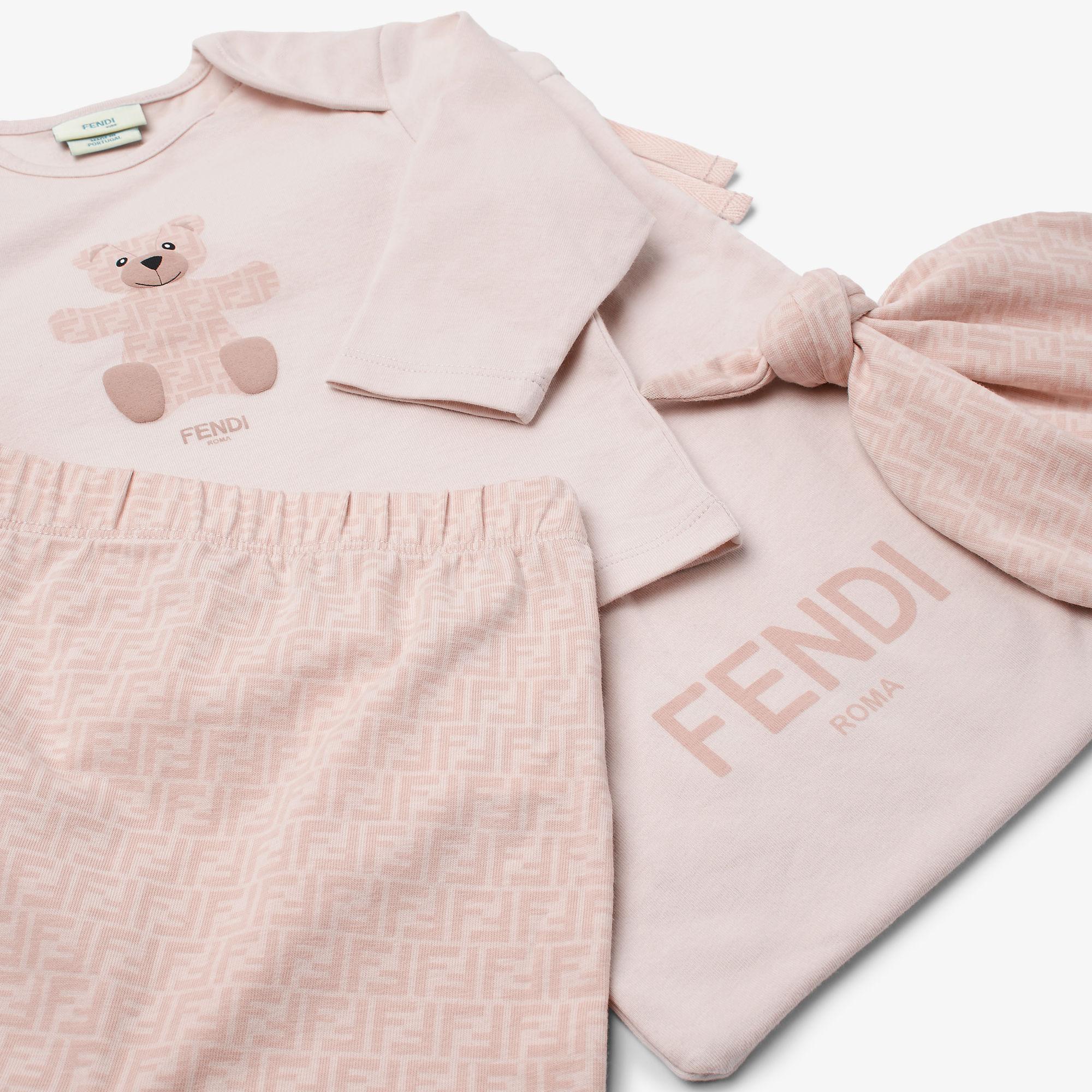 Baby set - Pink | FENDI NL