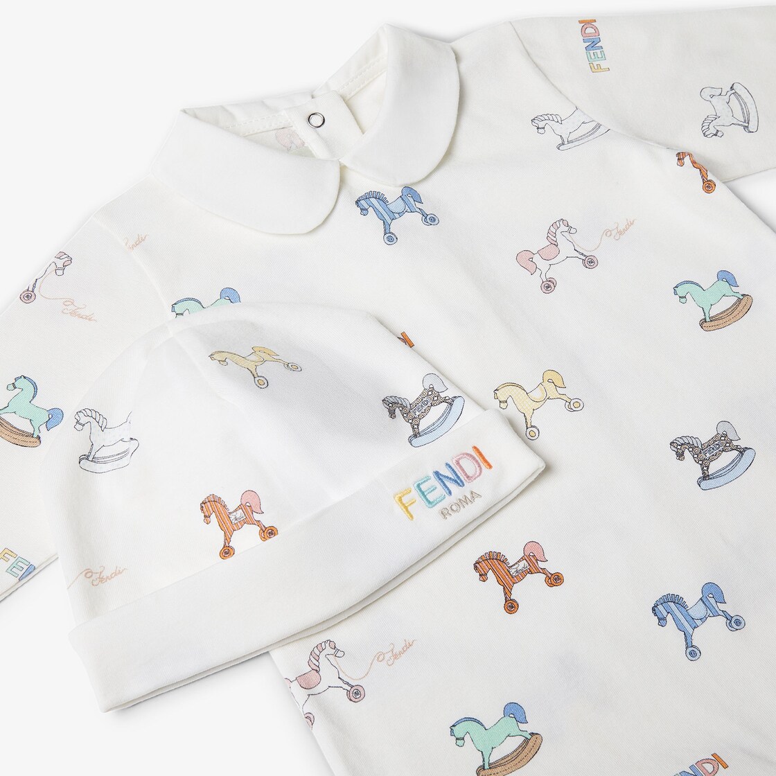 Baby set - White | FENDI US3/3