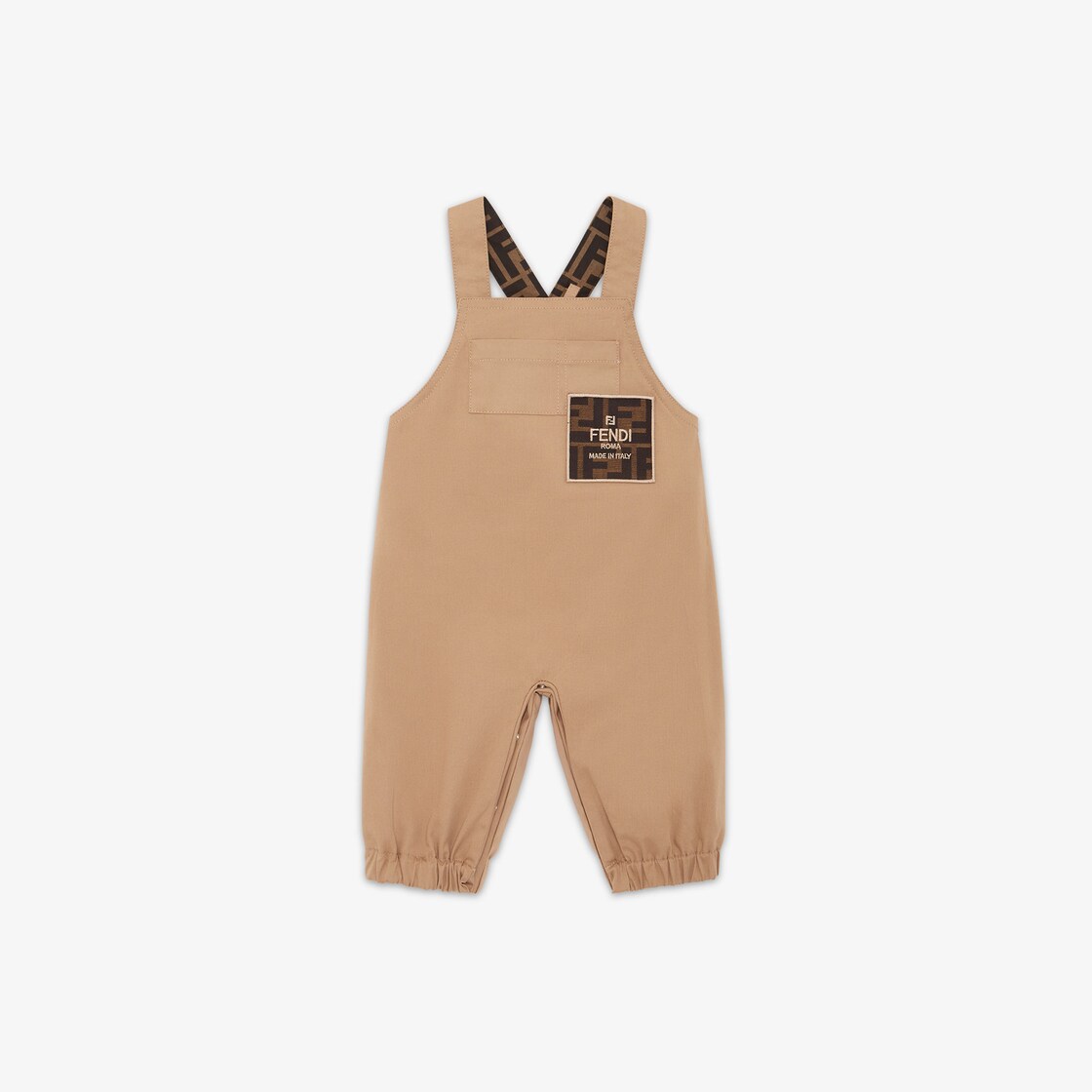 Baby Playsuit Fabric Beige - Image 1/3