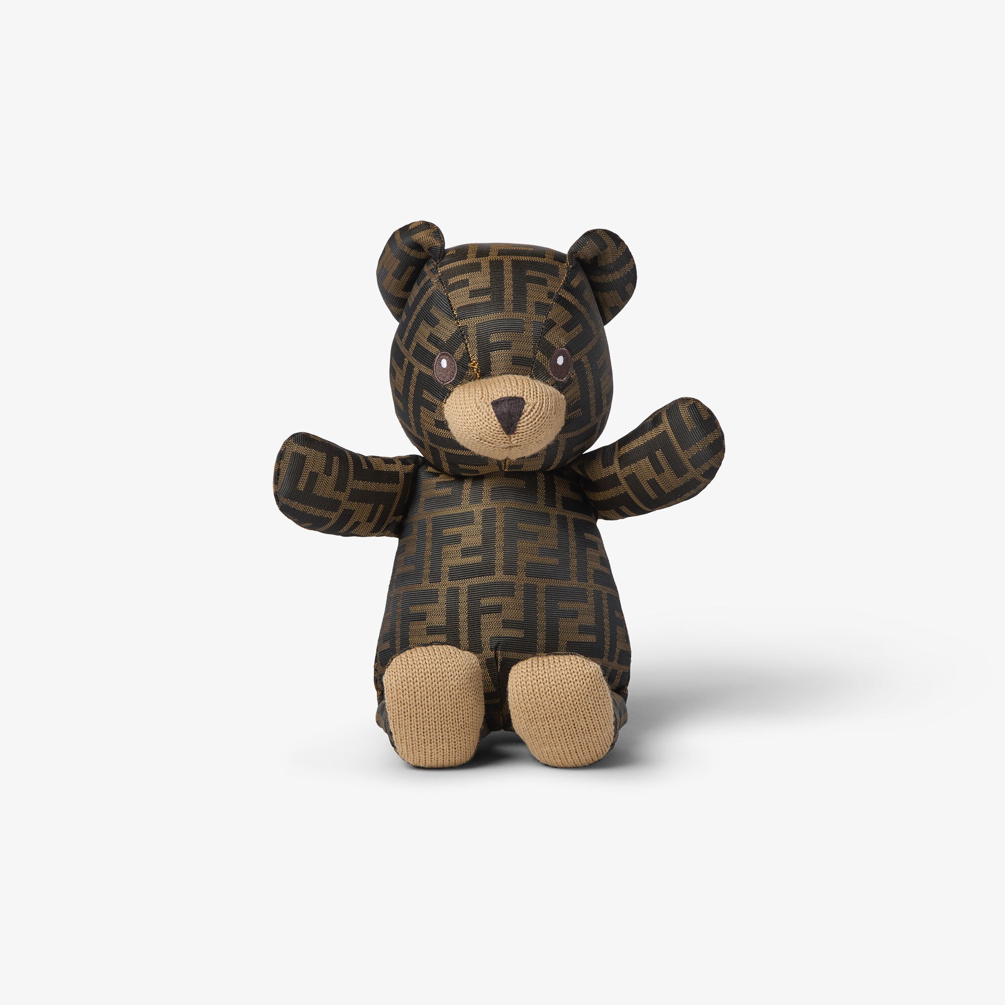 ナイロン テディベア ファブリック ブラウン | Fendi