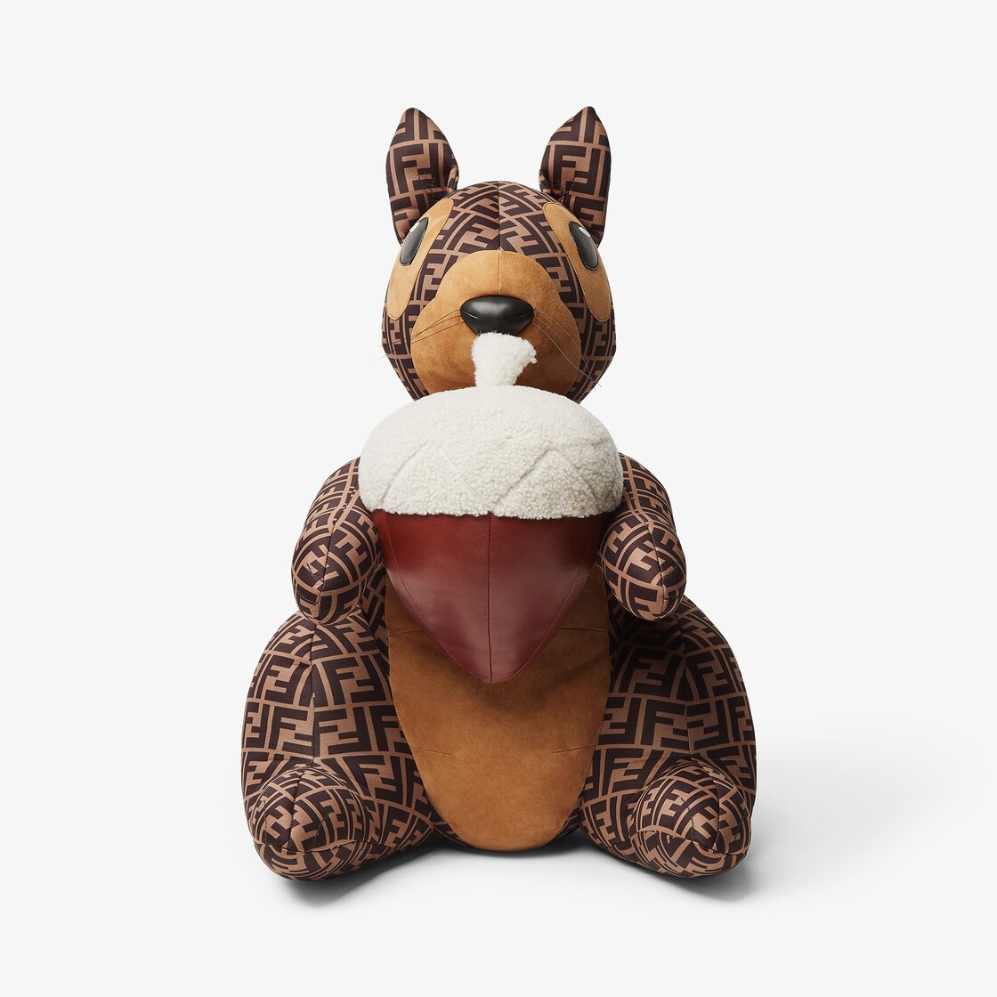 Nylon and fox fur squirrel