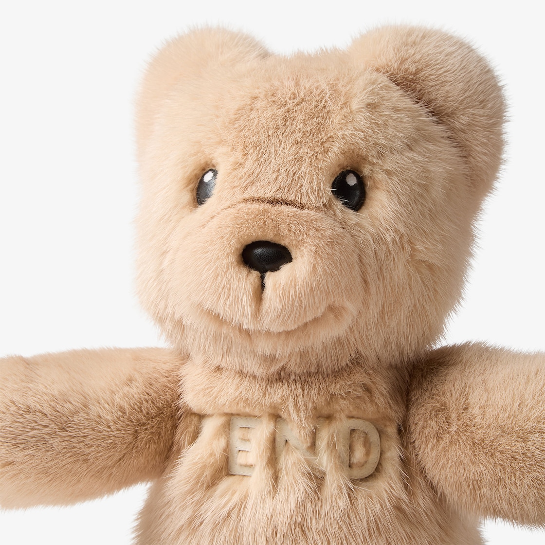 Mink teddy bear Fur Beige - Image 3/3