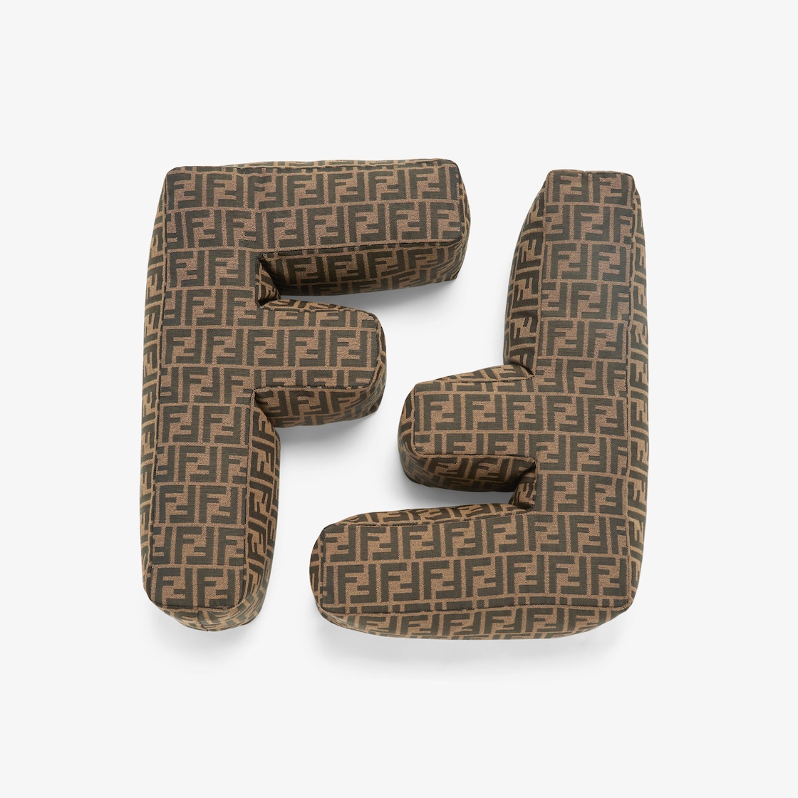 Set of FF cushions Fabric Brown - Image 1/2