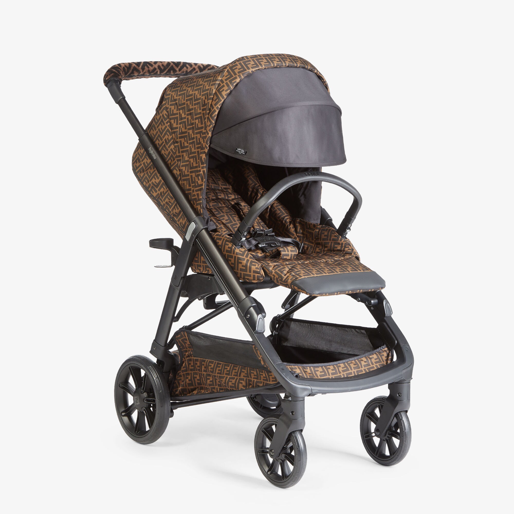 Fendi logo stroller on sale