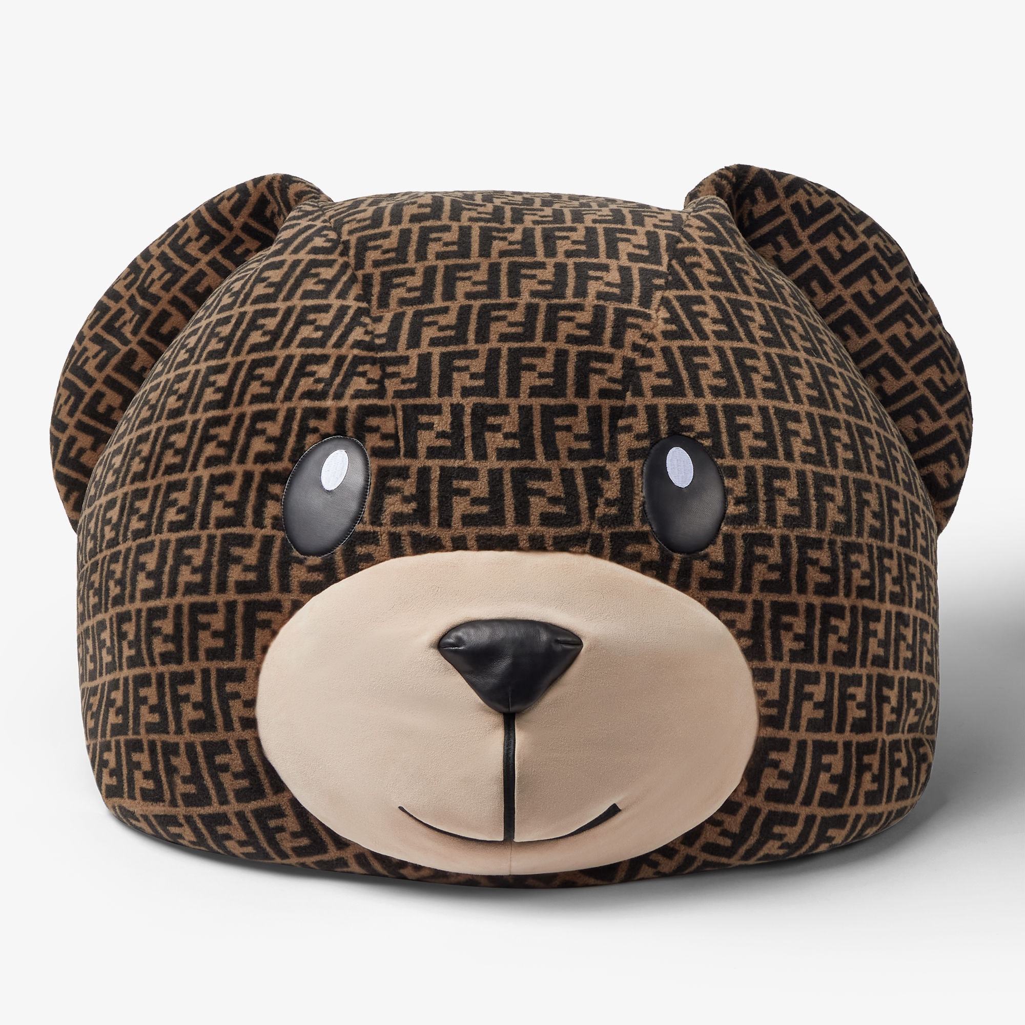 Teddy bear pouffe - Brown | FENDI NL