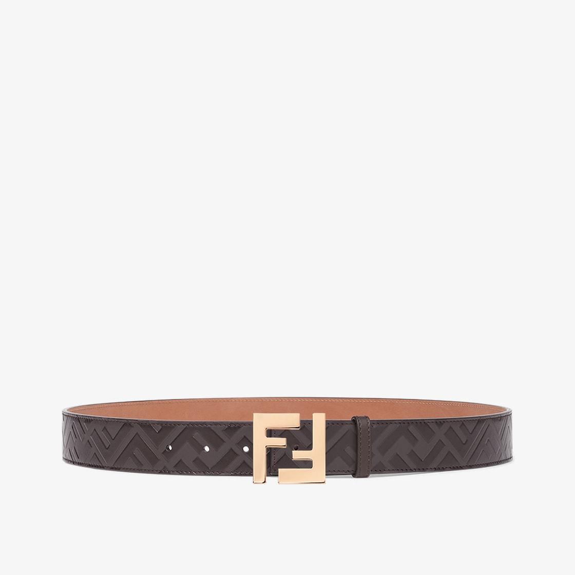 Belts Gold Fendi