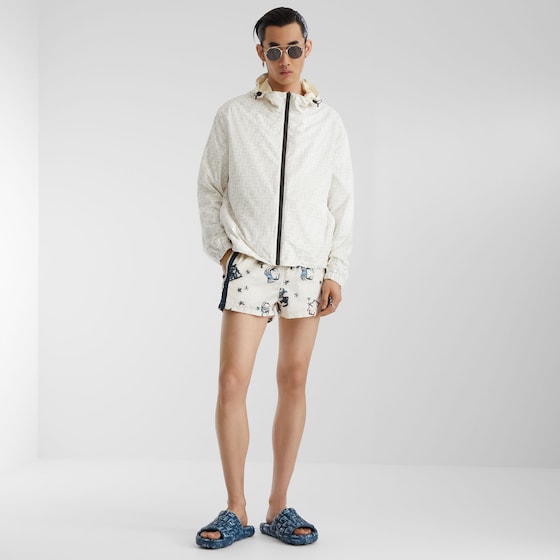 Fendi Reversible jacket with hood and side pockets | Thumbnail 5