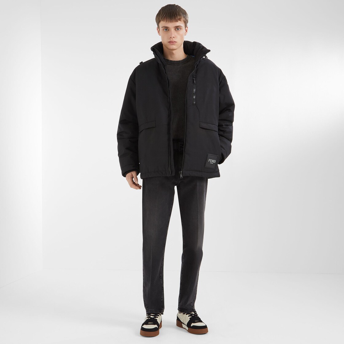 Fendi - Ski Jacket Black for Men - Size 50 It - 24S