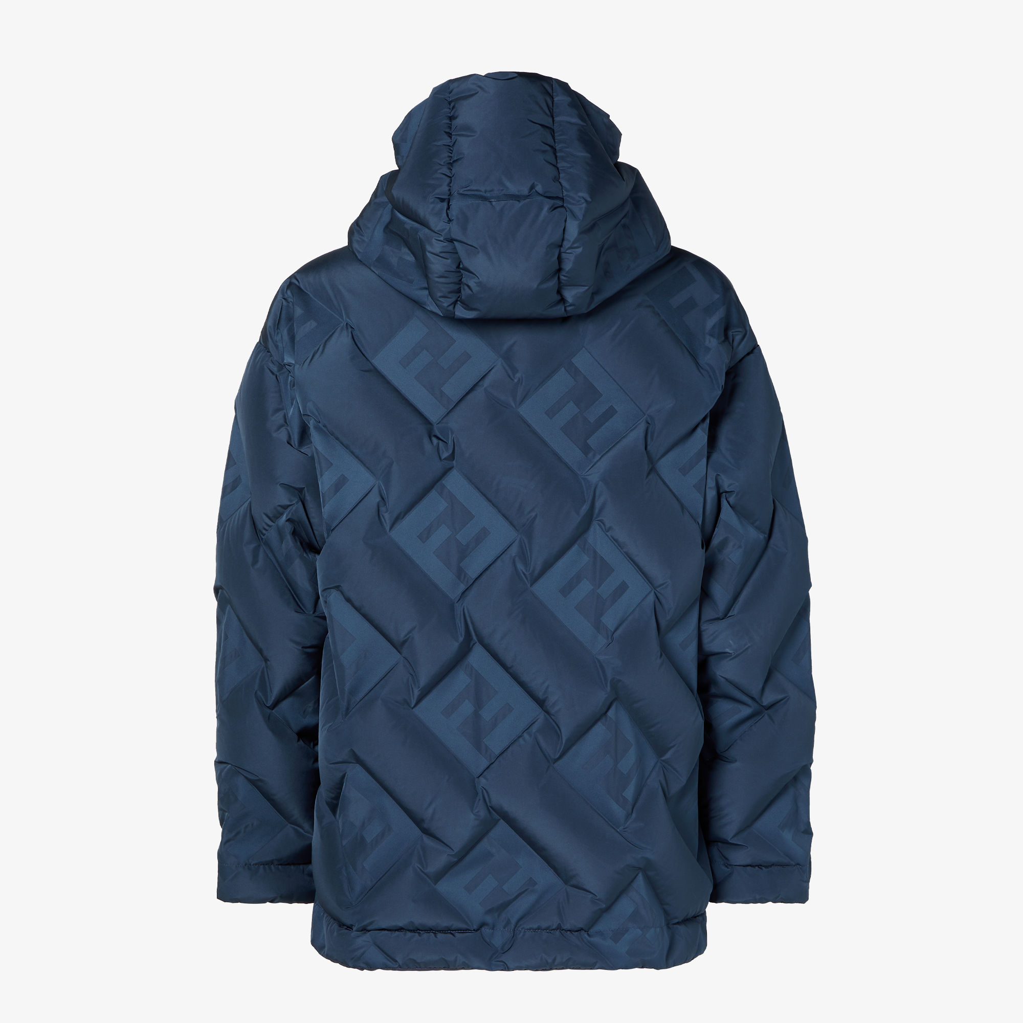 Down Jacket Technical fabric Blue | Fendi
