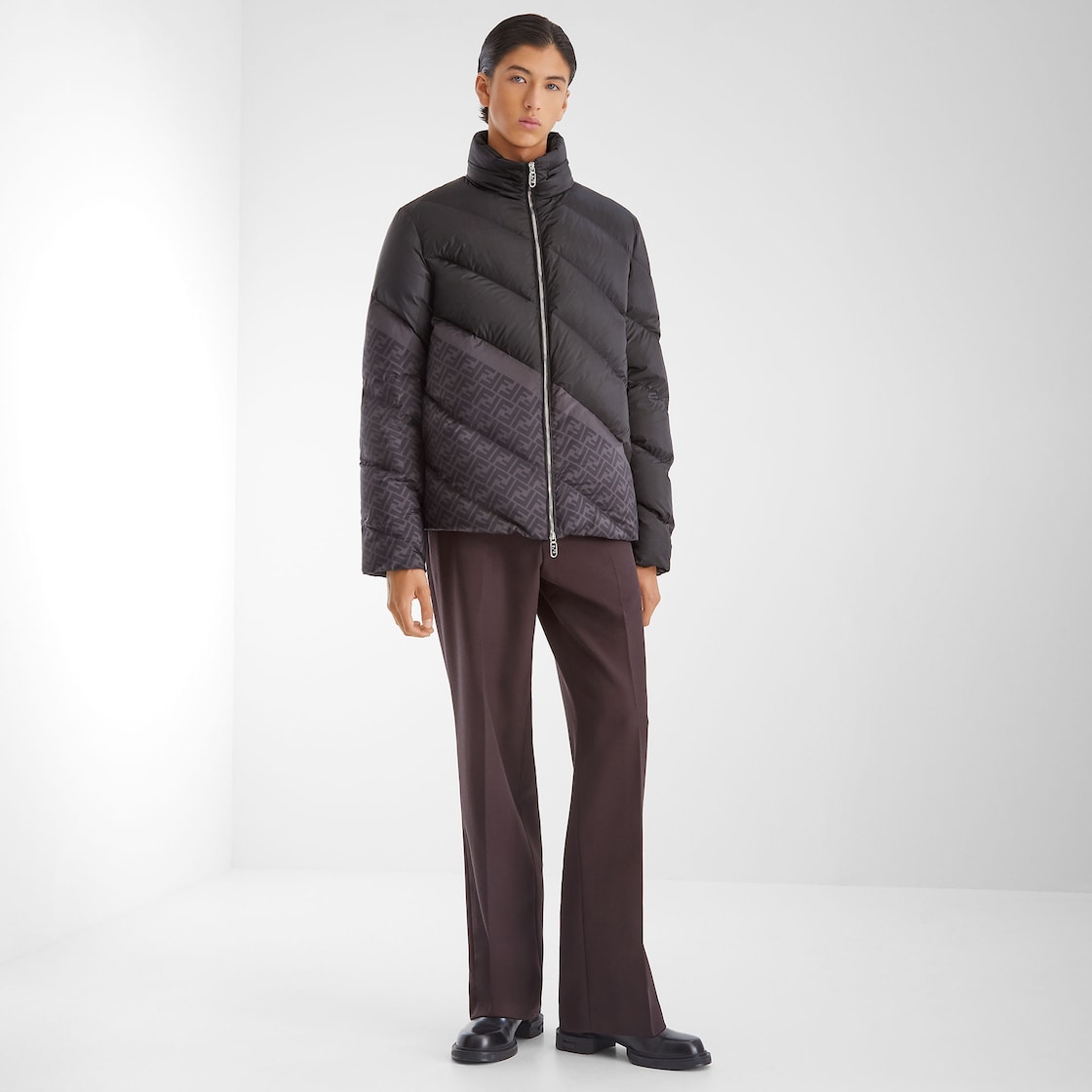 Fendi zipper bomber discount jacket