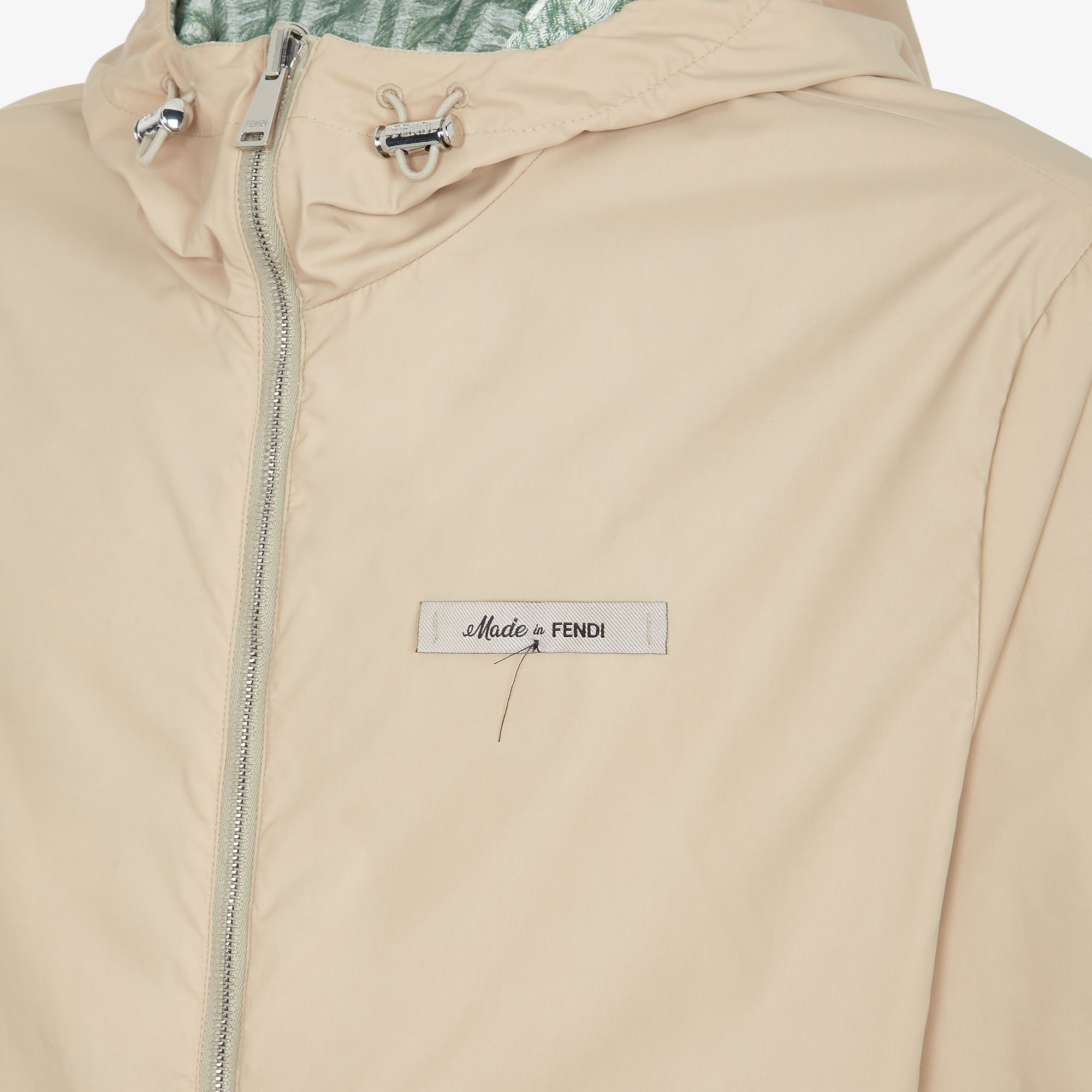WindbreakerGreen FF nylon jacket