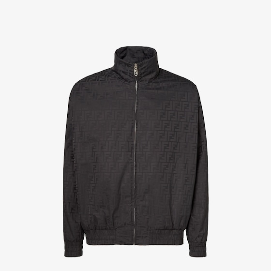 Fendi Bomber Jacket In Black