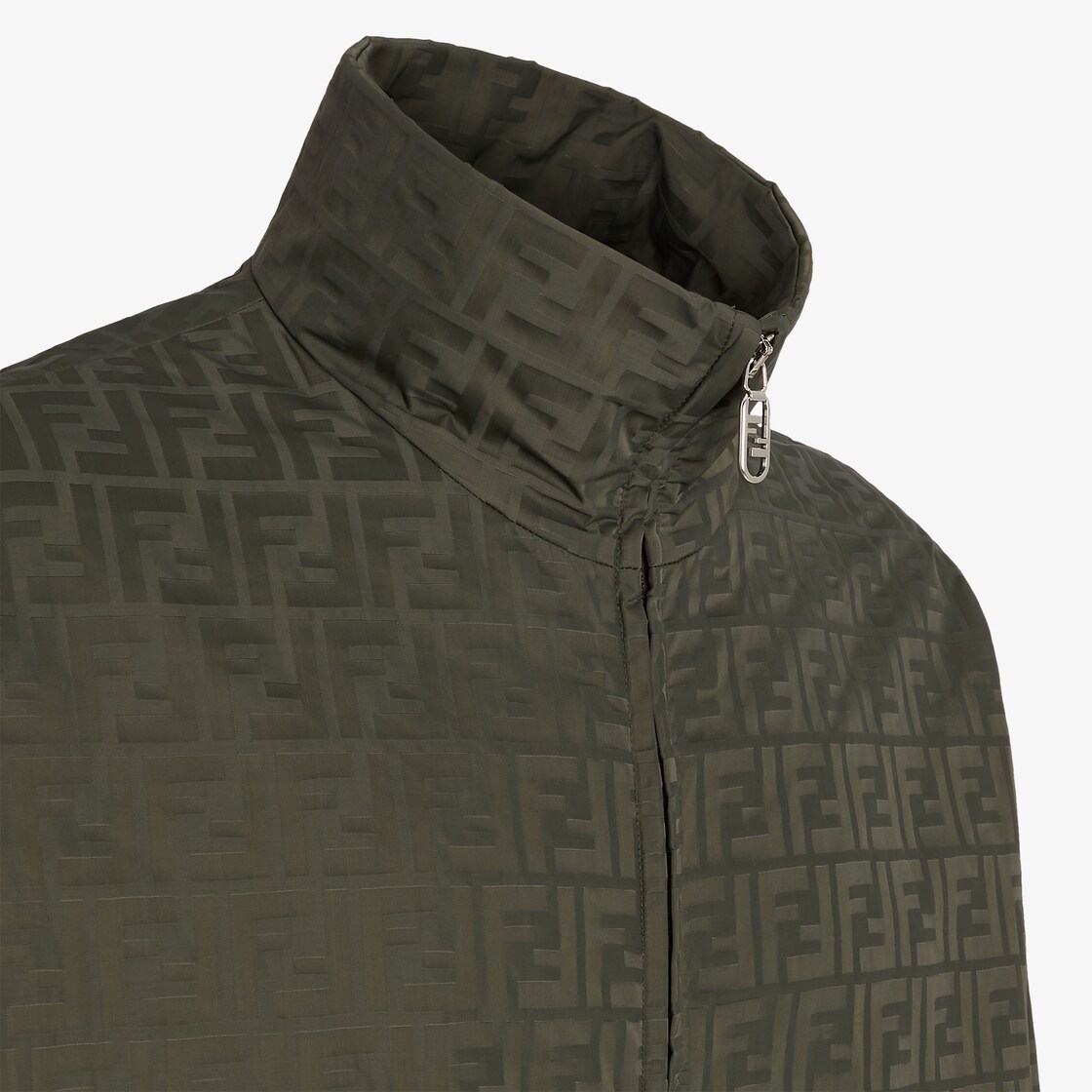 Bomber jacket Green FF nylon bomber jacket Green - Image 4/5