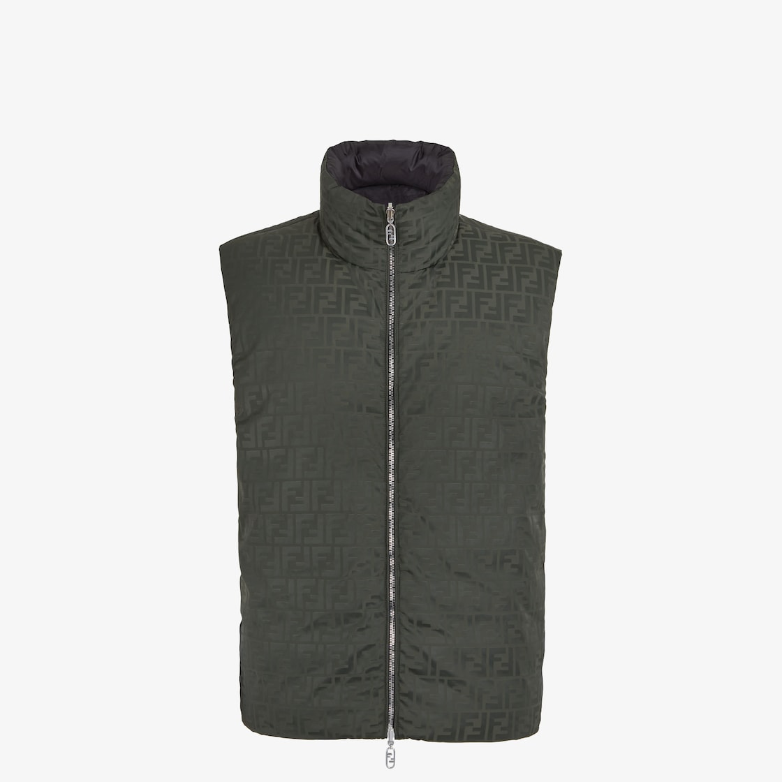 Gilet Green FF nylon gilet Green - Image 1/5
