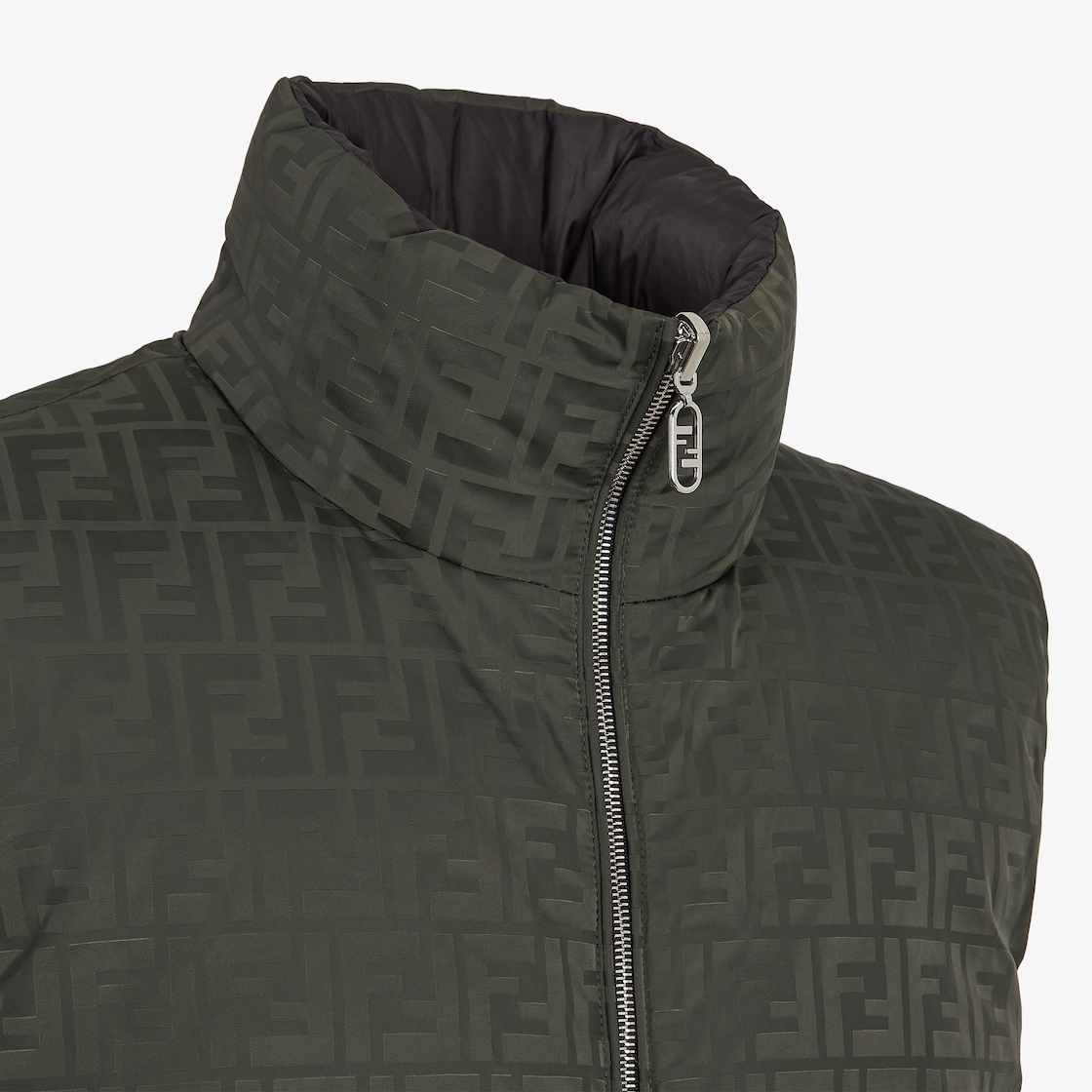 Gilet Green FF nylon gilet Green - Image 3/5