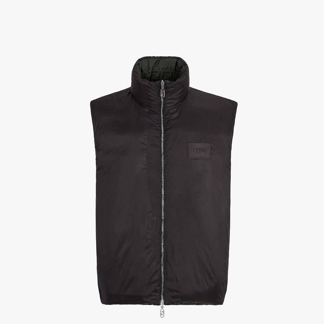 Gilet Green FF nylon gilet Green - Image 4/5