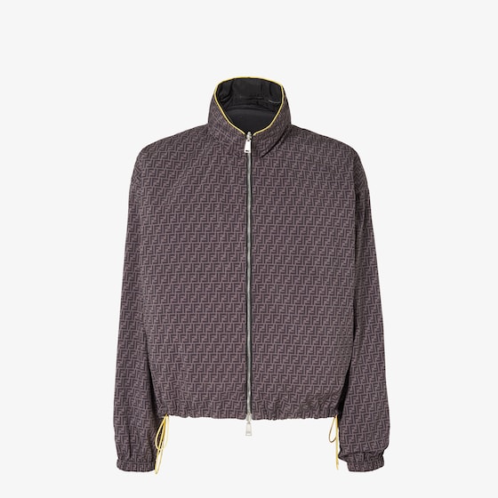 Fendi Reversible windbreaker with high collar and double | Thumbnail 4