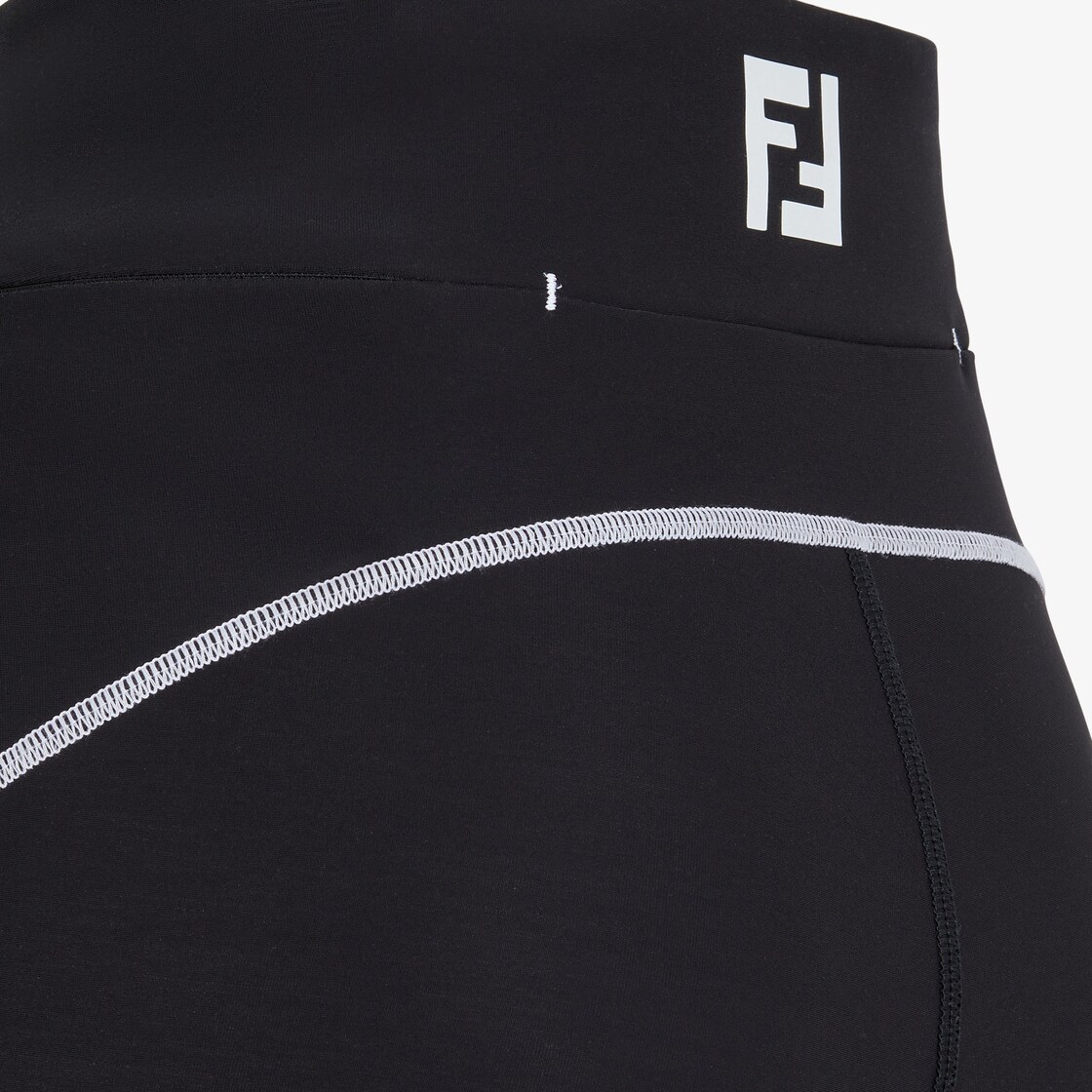 Legging Legging de Lycra negra Fendi