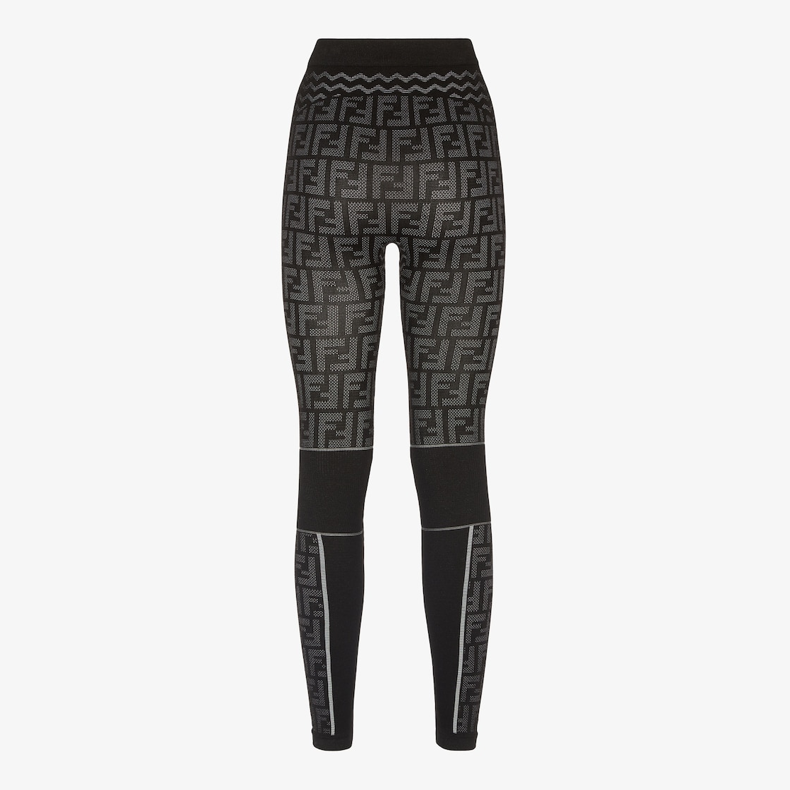 Black 'Skiwear' line insulated leggings Fendi - Vitkac Canada