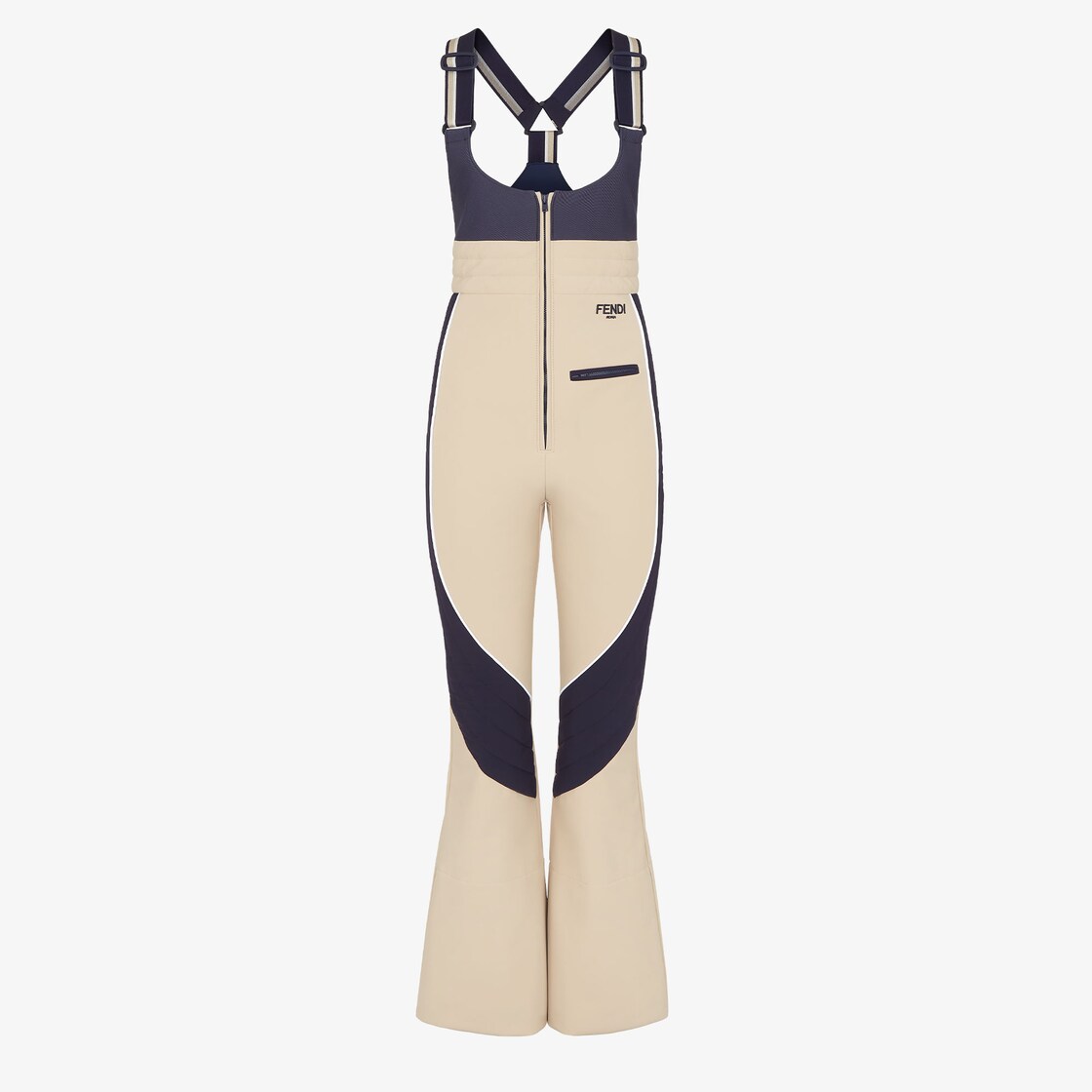 Ski Suit Tech fabric Beige Fendi