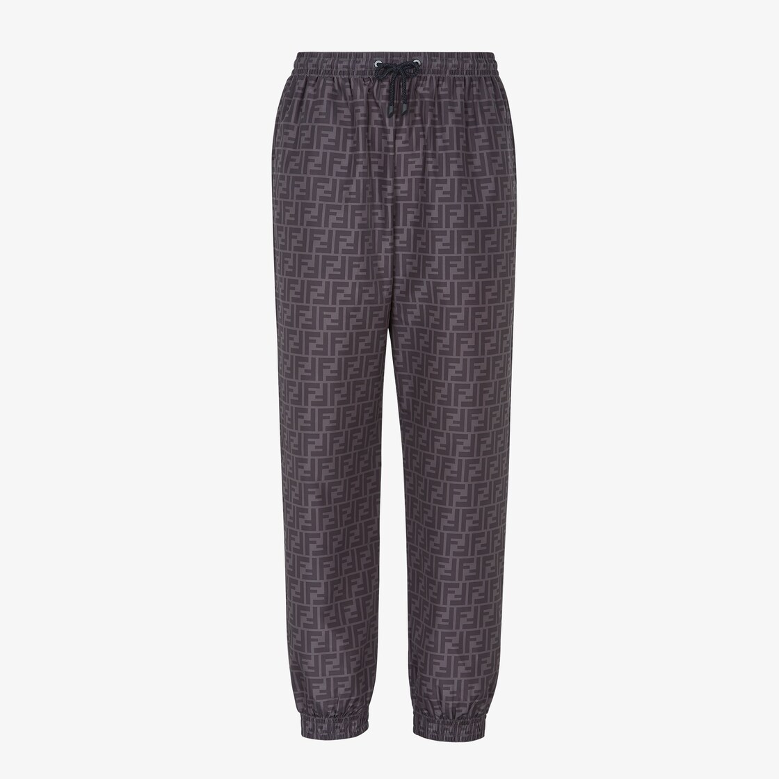 Fendi Fendi Ff Nylon Trousers Brown