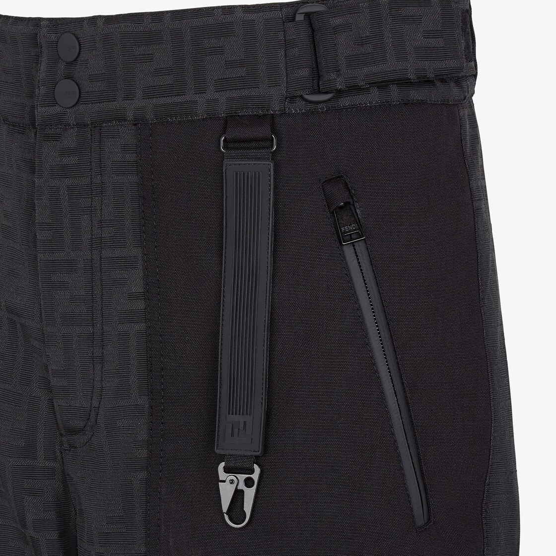 Buy Fendi Jacquard-trimmed Stirrup Ski Pants - Black At 50% Off