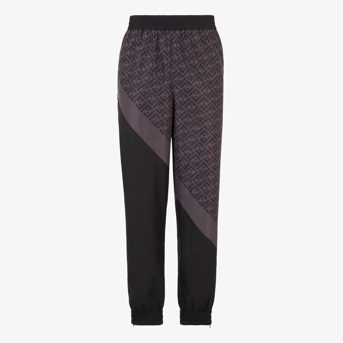 Fendi Black Jersey Logo Pattern Printed Leggings L Fendi | The Luxury Closet