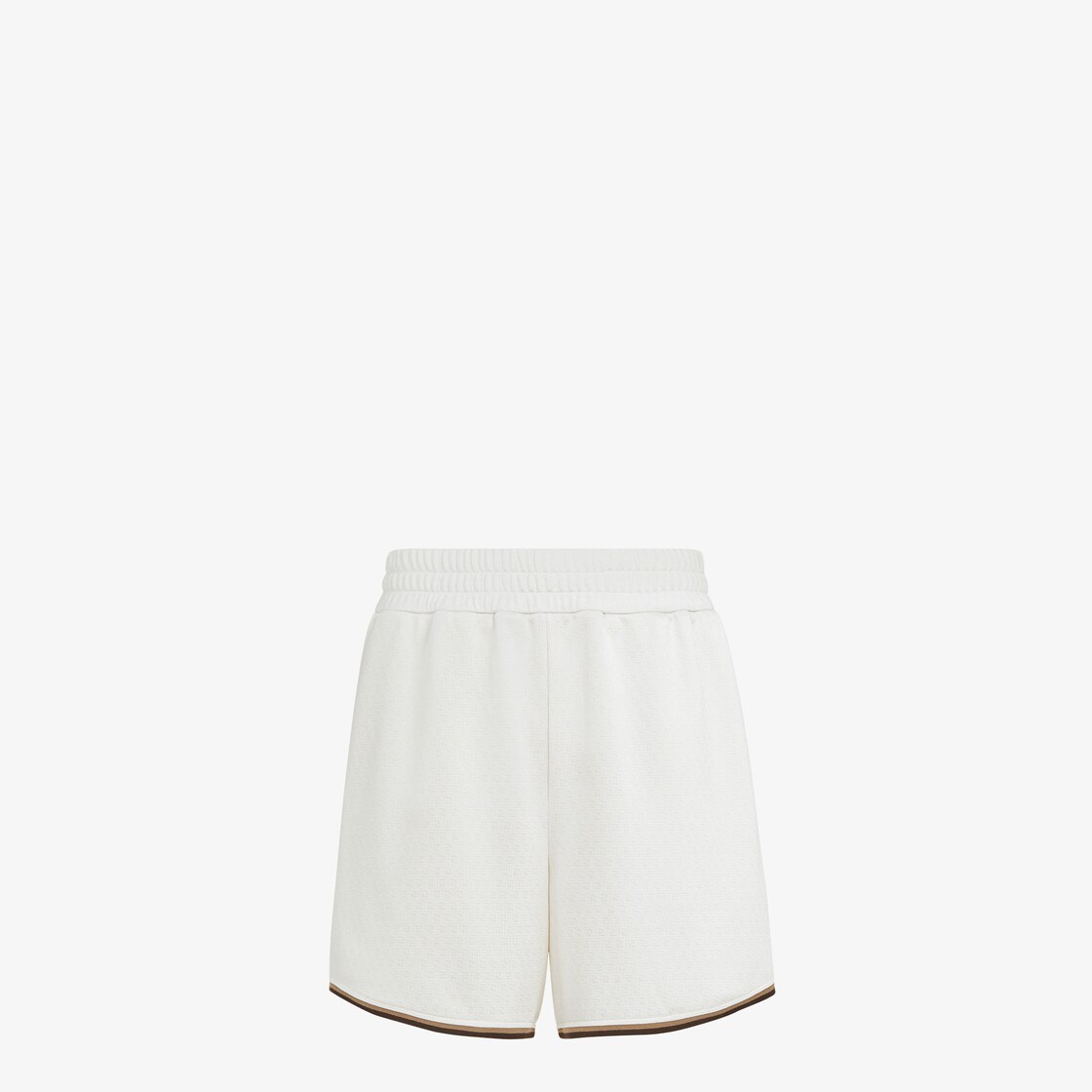 Short Pants White FF jacquard shorts White - Image 1/4