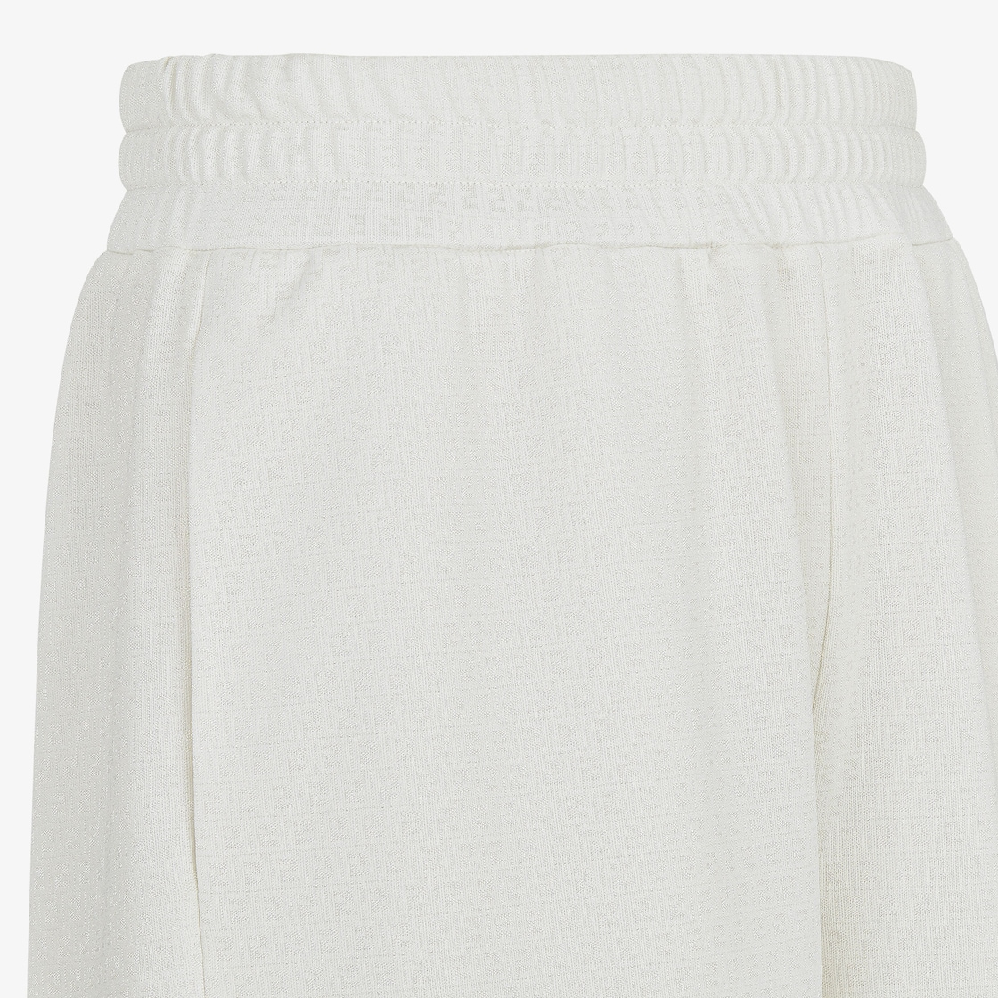 Short trousers White FF jacquard shorts White - Image 3/4