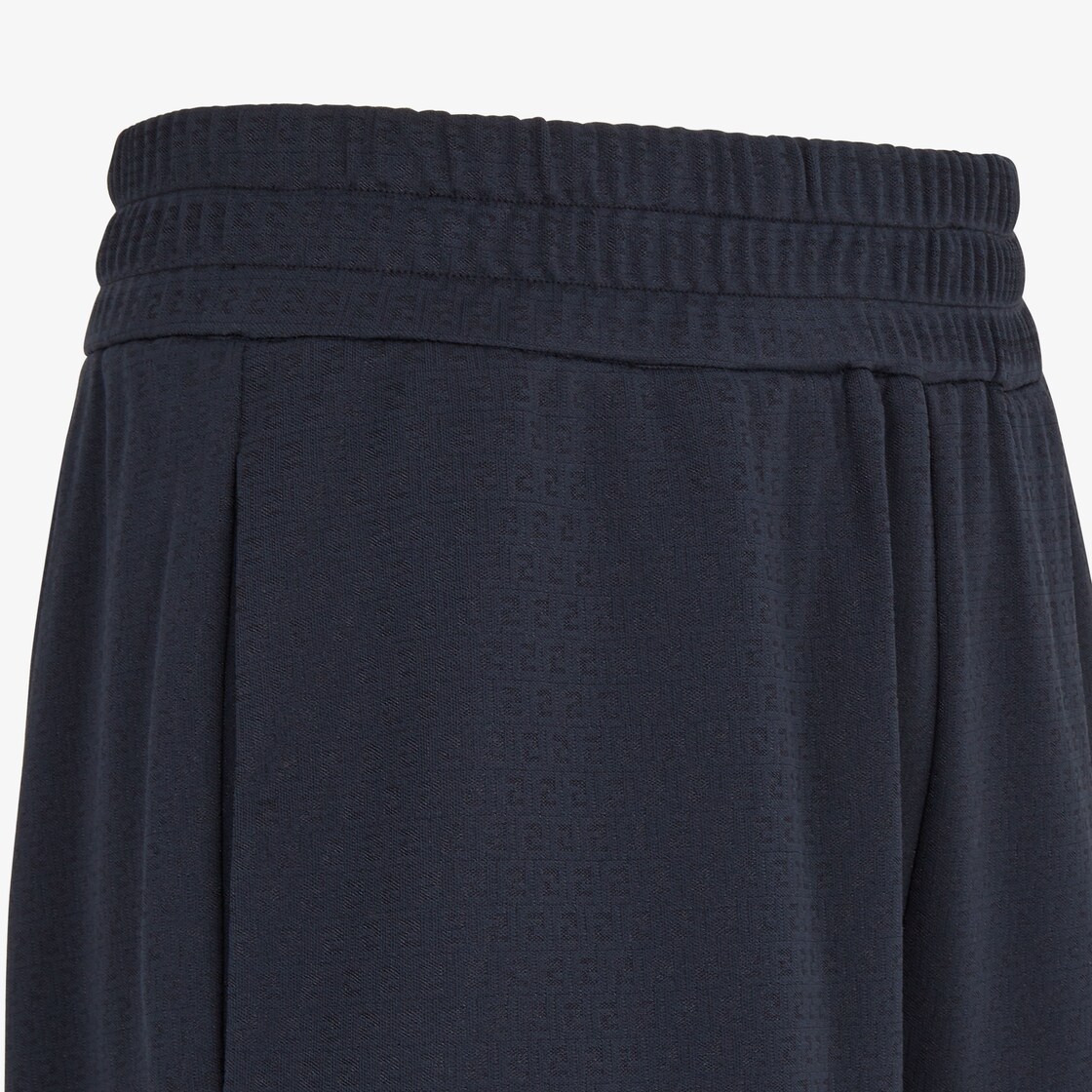 Short trousers Dark blue FF jacquard shorts Blue - Image 3/4