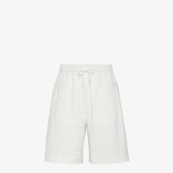Fendi Ff-motif Deck Shorts In Multi