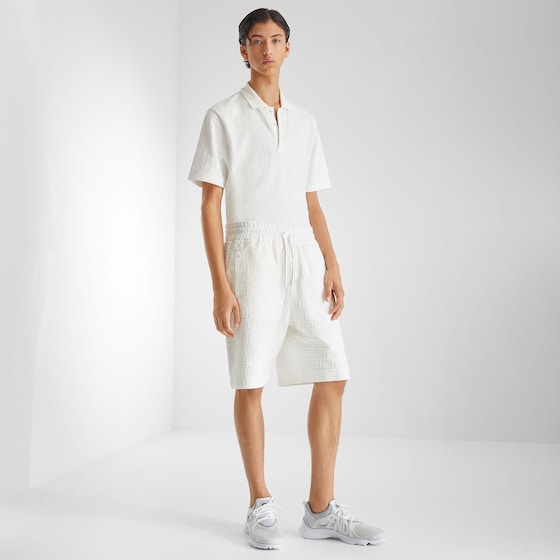 Fendi Bermuda trousers with elasticated drawstring waist | Thumbnail 4