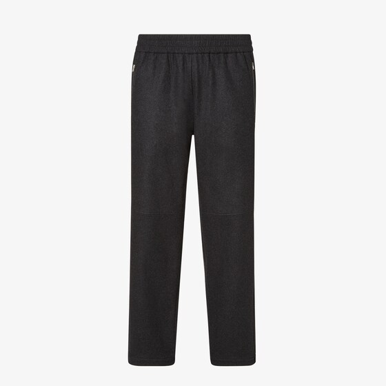Fendi Trousers In Black