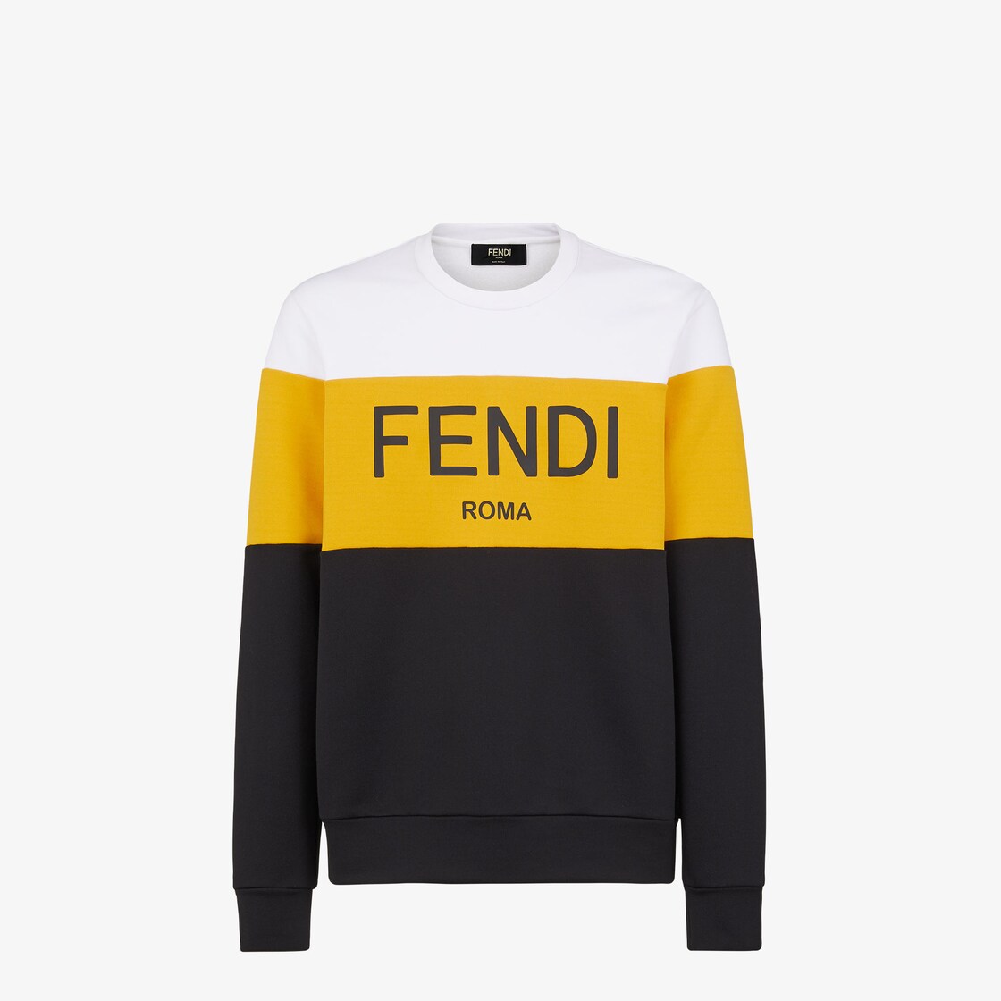 Fendi cheap yellow sweatshirt