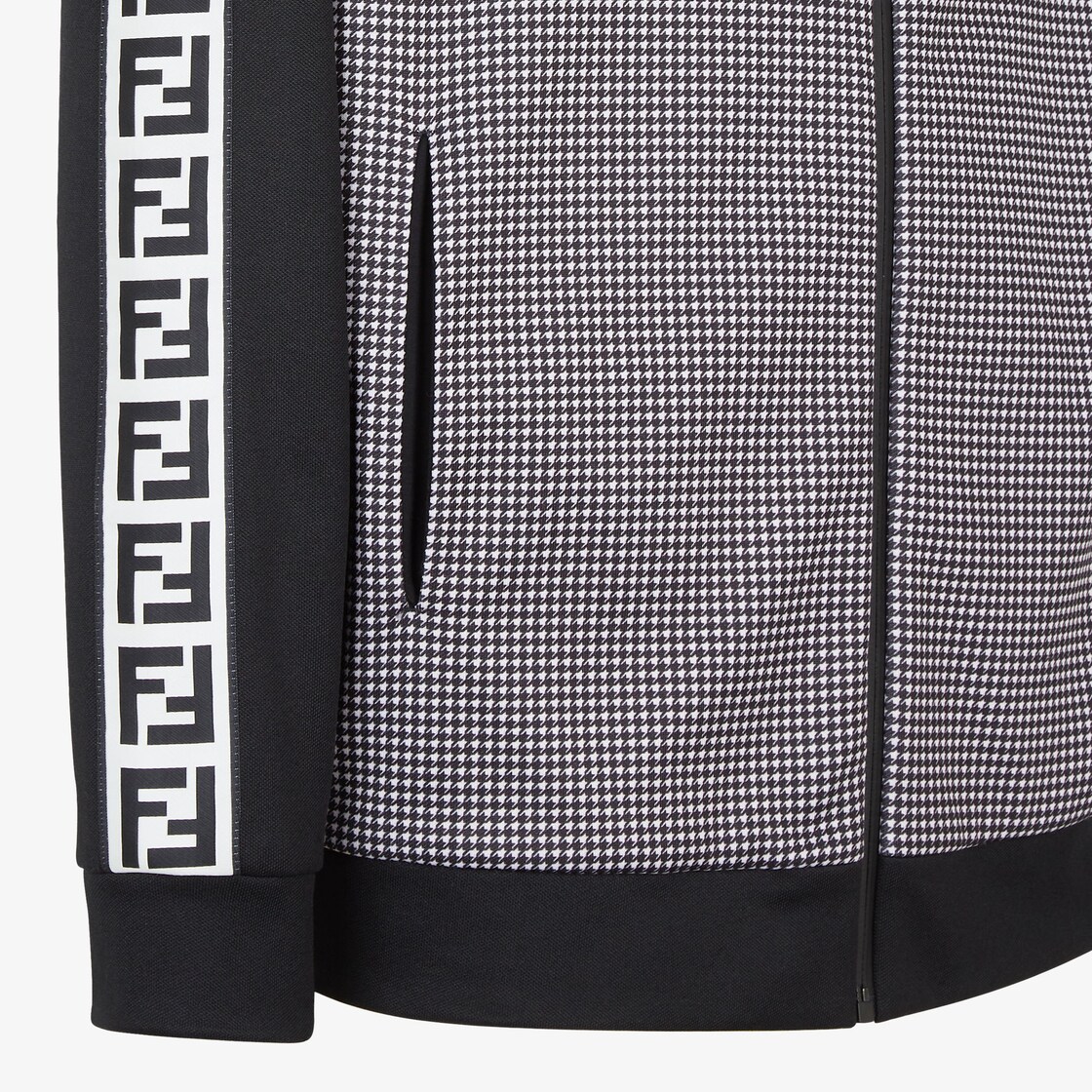 スウェットシャツ - ブラックジャージー スウェットシャツ | Fendi