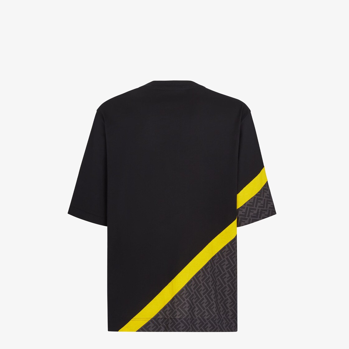 T-shirt - Black jersey T-shirt | Fendi