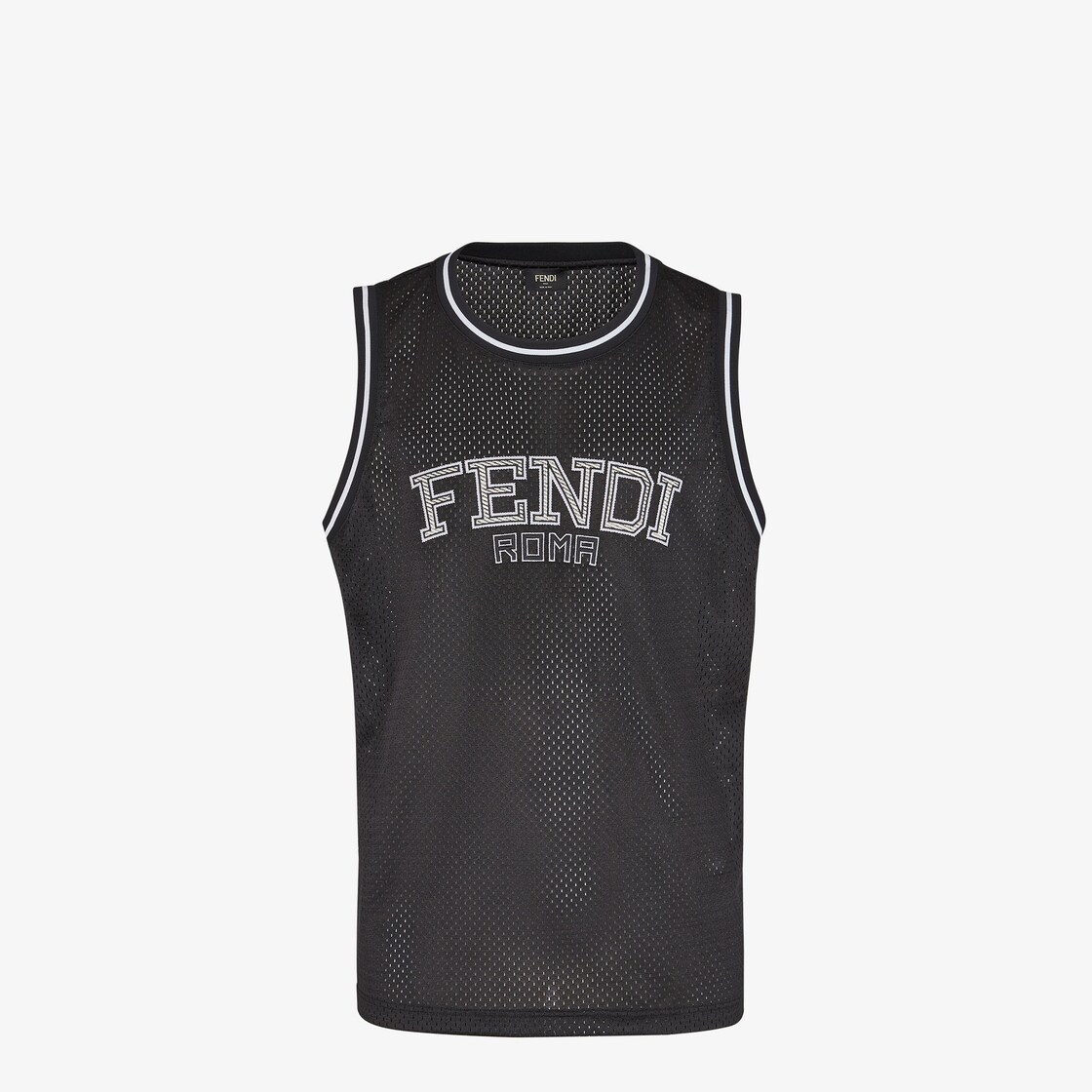 Tank top Tech Fabric Black | Fendi