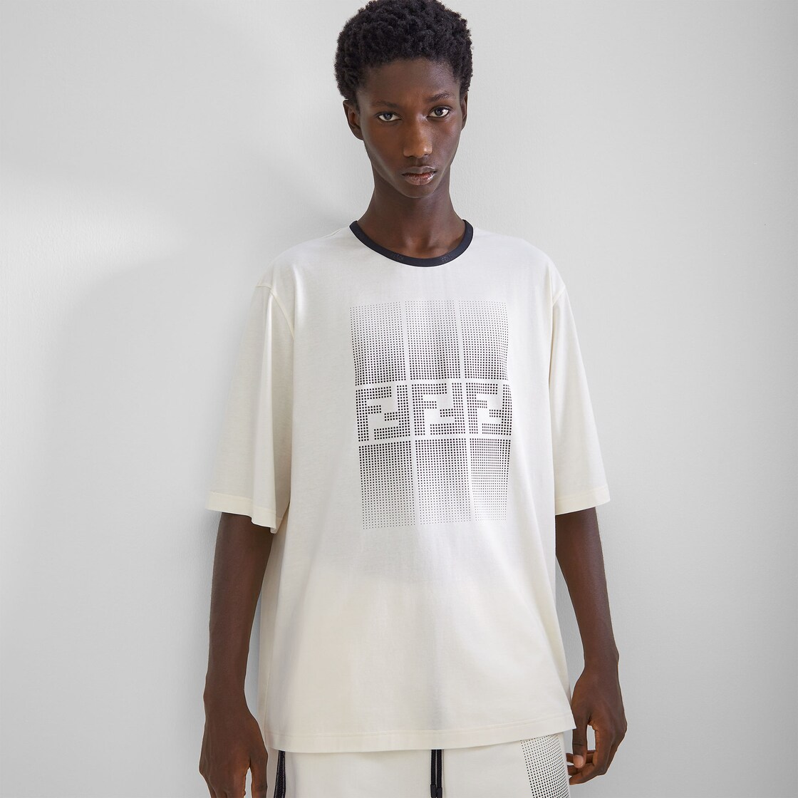 Tシャツ - ホワイトコットン Tシャツ | Fendi