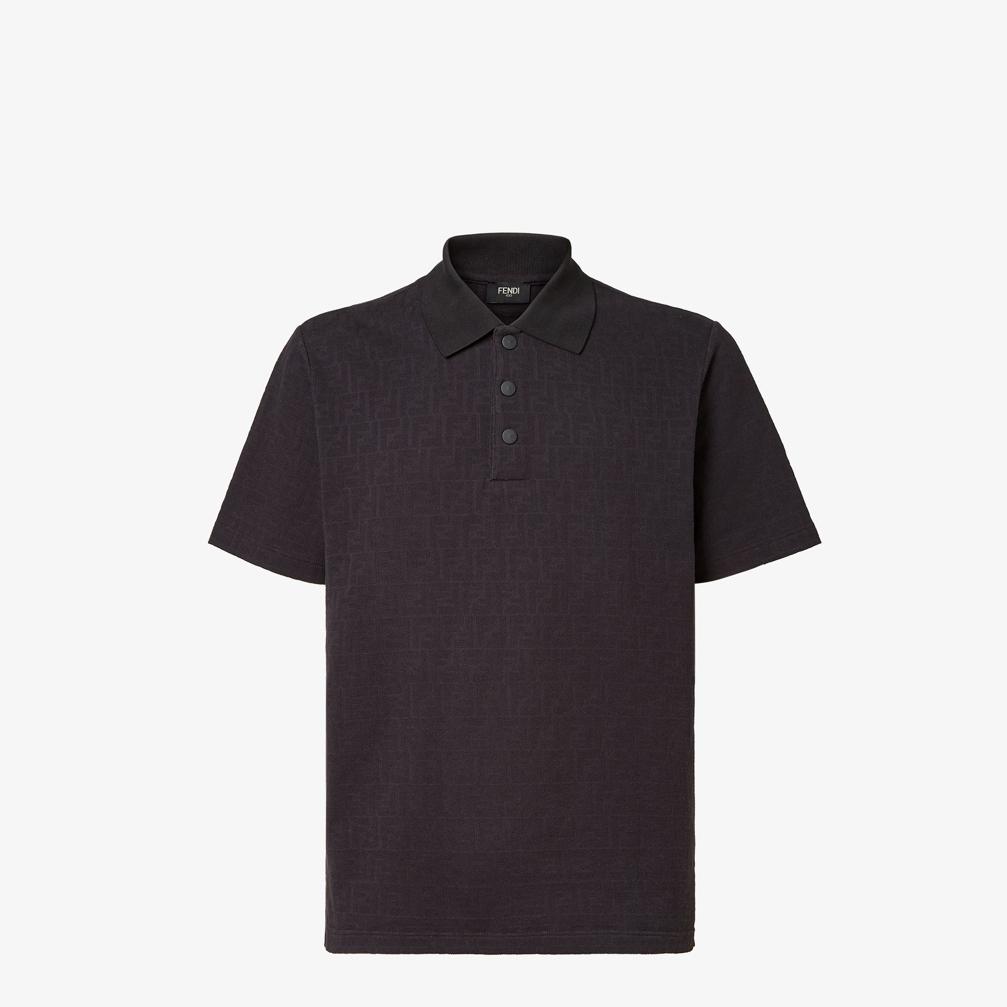 FENDI ブラック ポロシャツ Lサイズ Polo shirt Cotton Black | Fendi