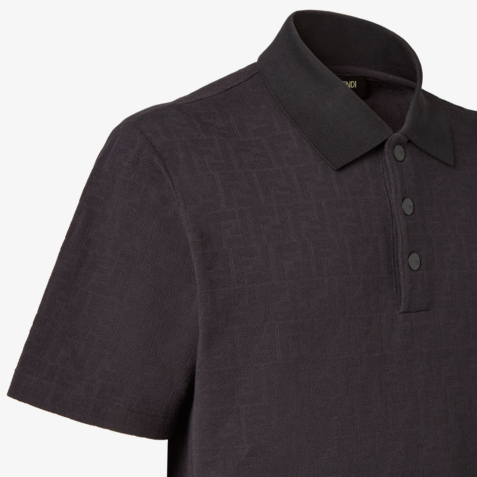 Polo shirt Cotton Black | Fendi