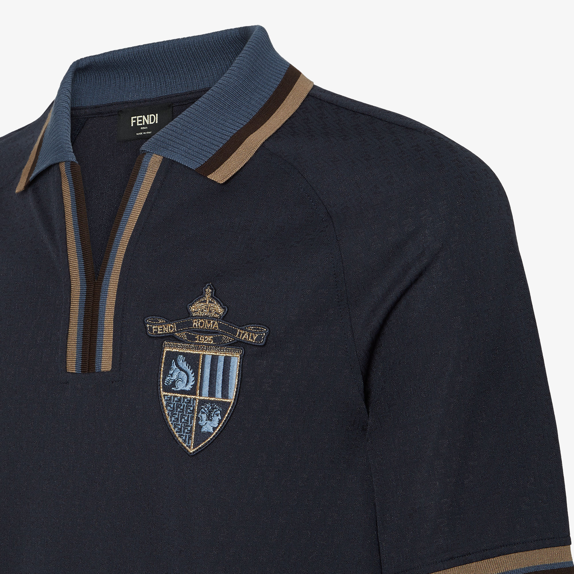 Polo shirt Fabric Blue | Fendi