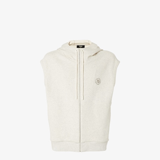 Fendi Sweatshirt In White