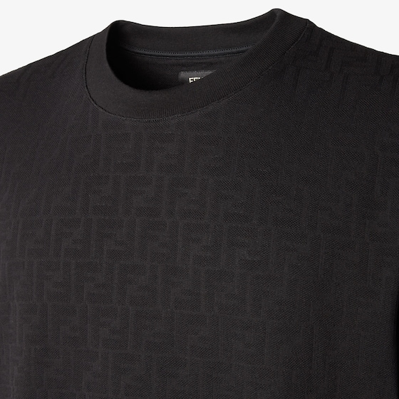 Fendi Regular-fit, short-sleeved T-shirt | Thumbnail 3